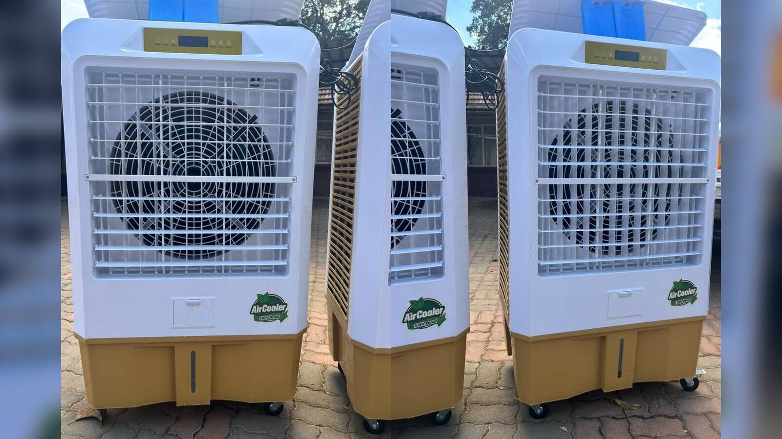 Fleet of commercial mobile air coolers and portable aircon units available for hire in Harare